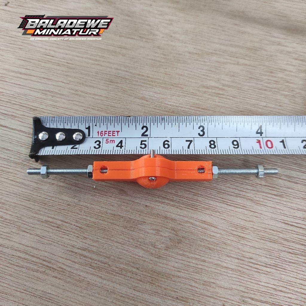 Skala Truk Plastik Gardan Miniatur Bahan 3D Print Kuat