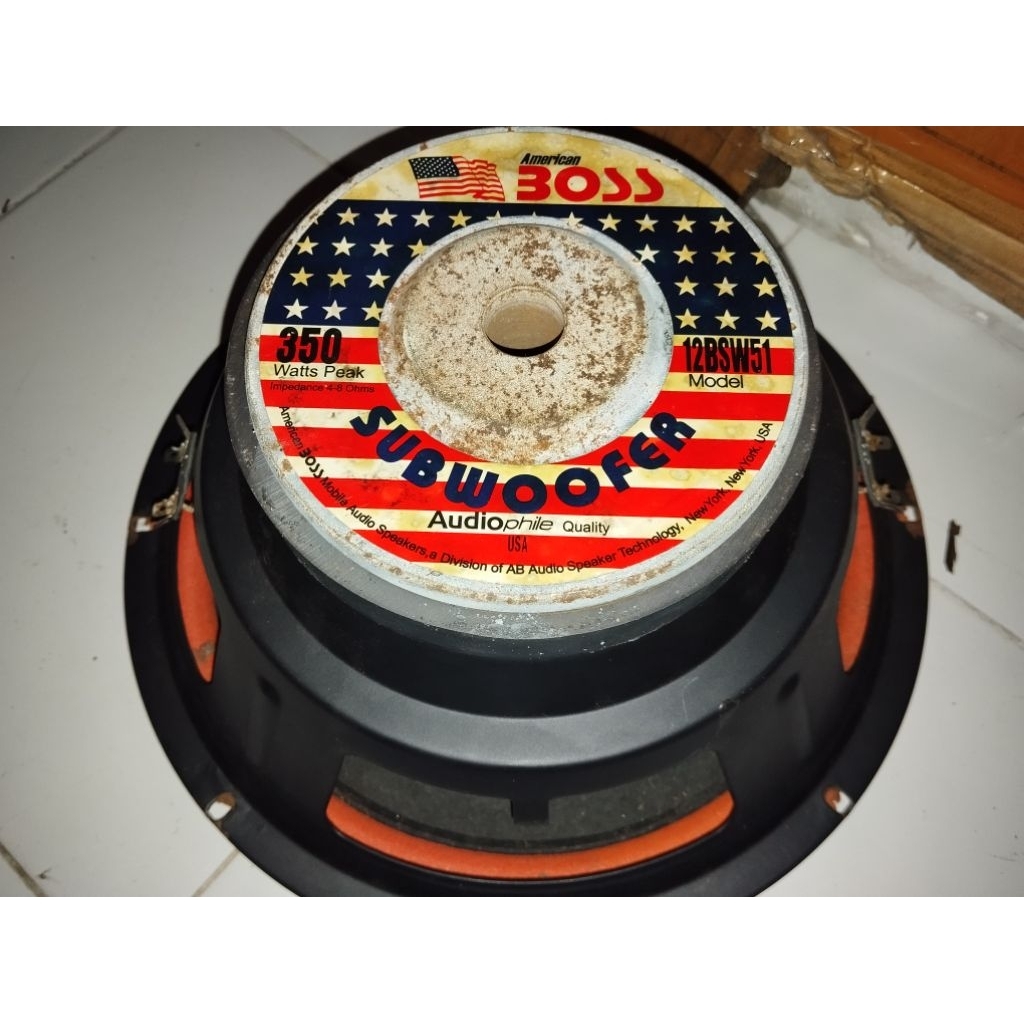 Subwoofer lawas American Boss 12 inch double coil 4 ohm