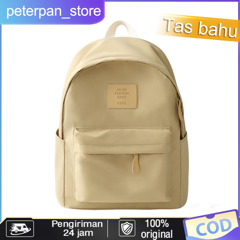 Tas Ransel Wanita Korean Style Backpack/Ransel Sekolah Wanita SMP Polos Sekolah Perempuan Stylish