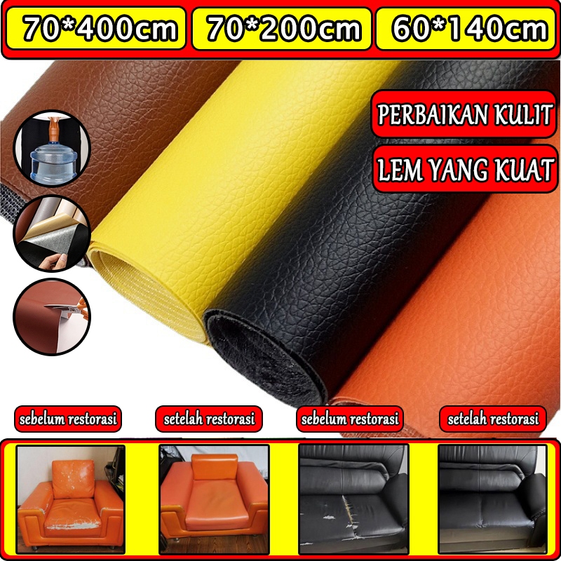 [Pengiriman cepat] cover sofa kulit stiker kulit sofa perekat 70x200 sofa cover kulit sofa perekat