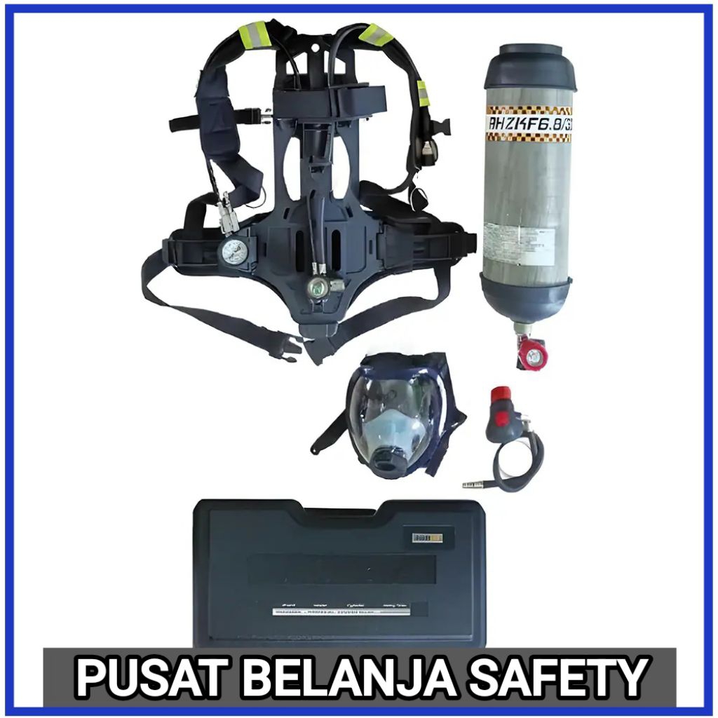 Breathing apparatus SCBA ENDLESAFE RHZKF 6.8/30-breathing apparatus composite