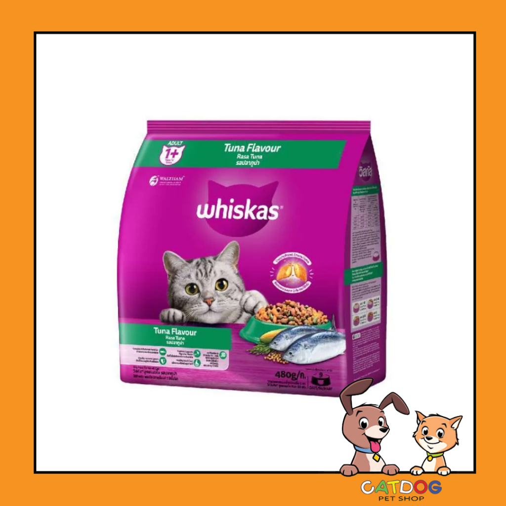 Whiskas Adult Tuna 480gr