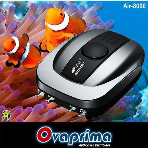 Resun Air-8000 Pompa Udara Aerator Aquarium Air Pump Air8000