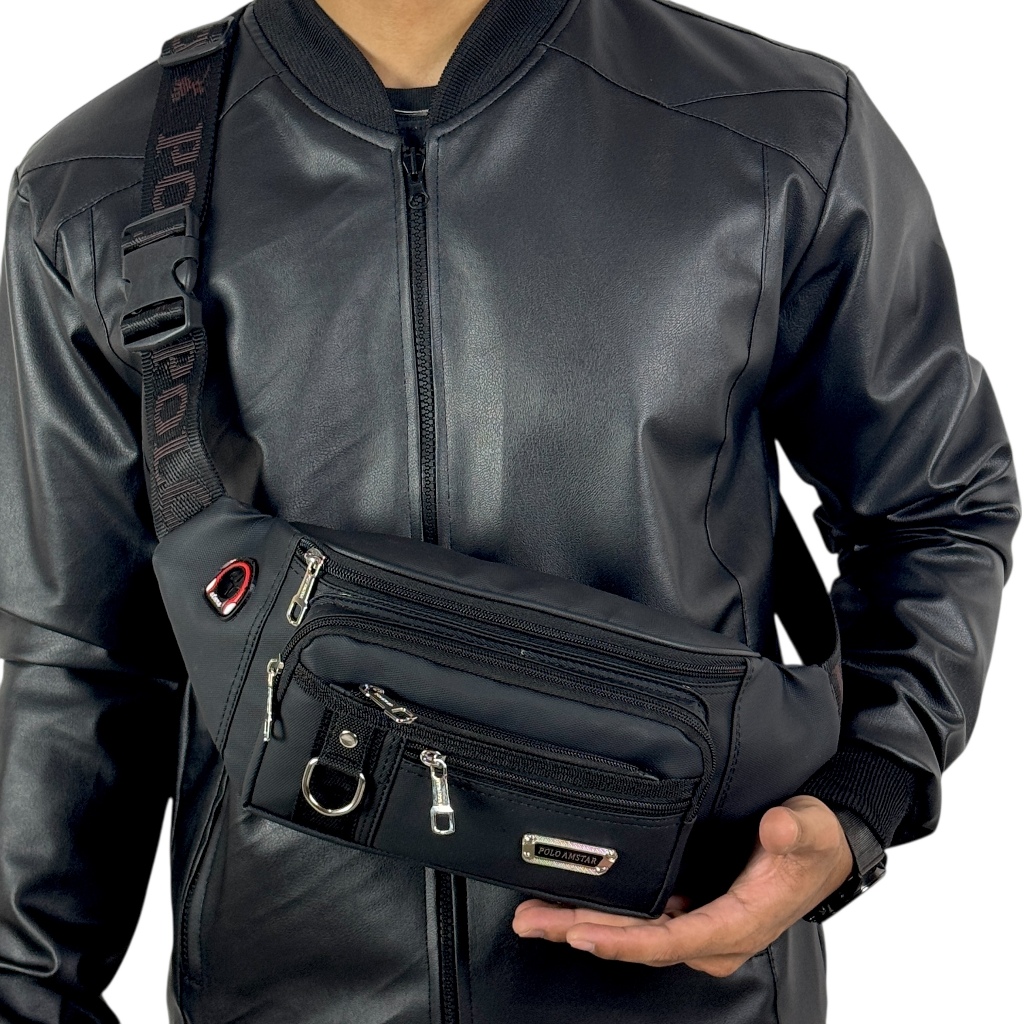 TAS SELEMPANG TERBARU Tas pinggang Pria Wanita Anti Air Waist Bag Casual