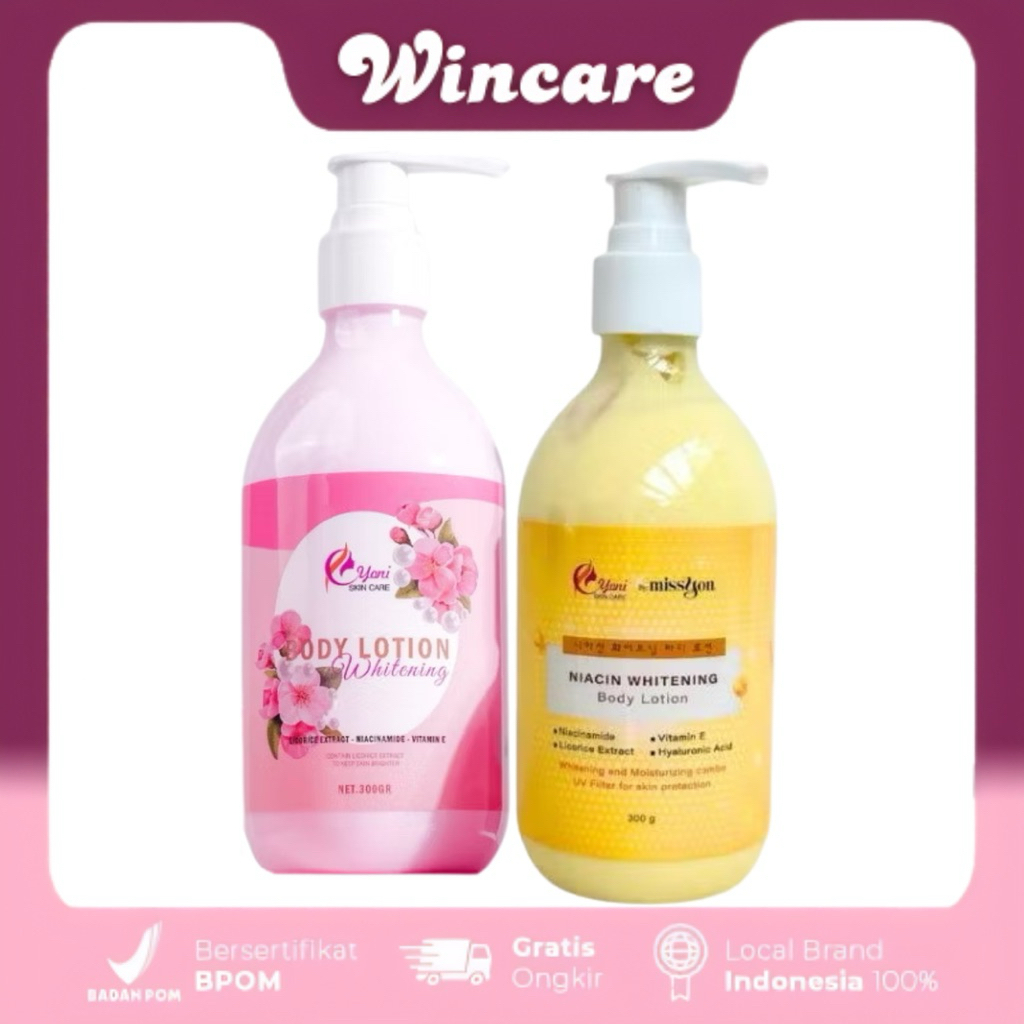 YONI SKINCARE BODY LOTION WHITENING LOTION TONE UP YONI