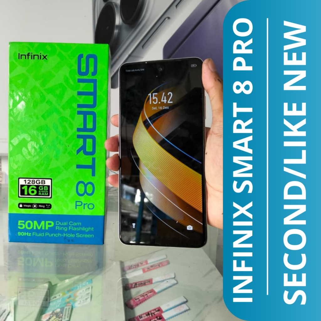 HP SECOND INFINIX SMART 8 PRO (8+8/128) / INFINIX SMART 8 PRO HP SECOND