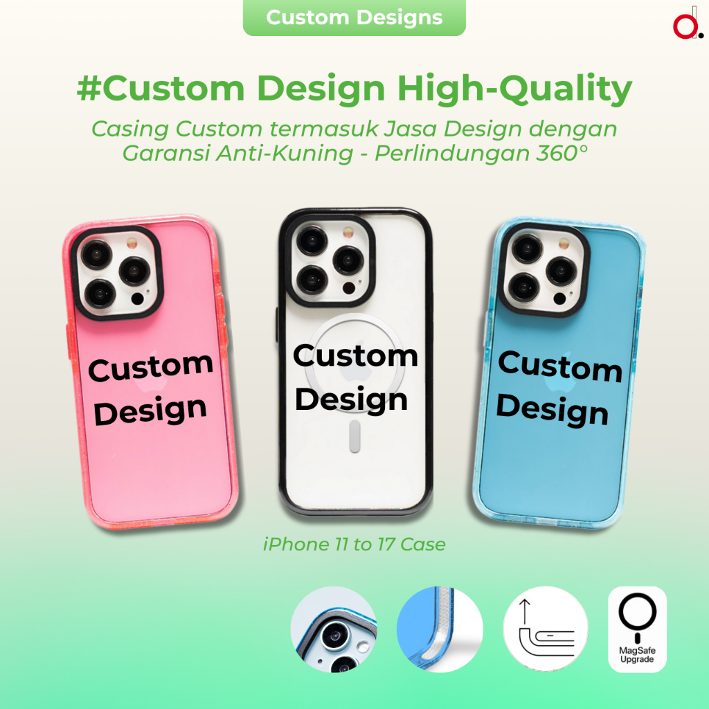 Dotted - Custom iPhone Case Magsafe Custom Magsafe Casing Magsafe Custom Casing iPhone 13 14 15 iPho