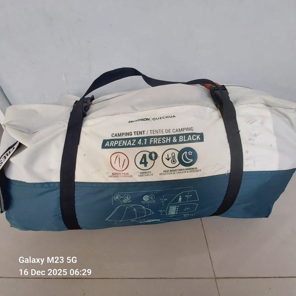 Tenda arpenaz 4.1 fresh and black second