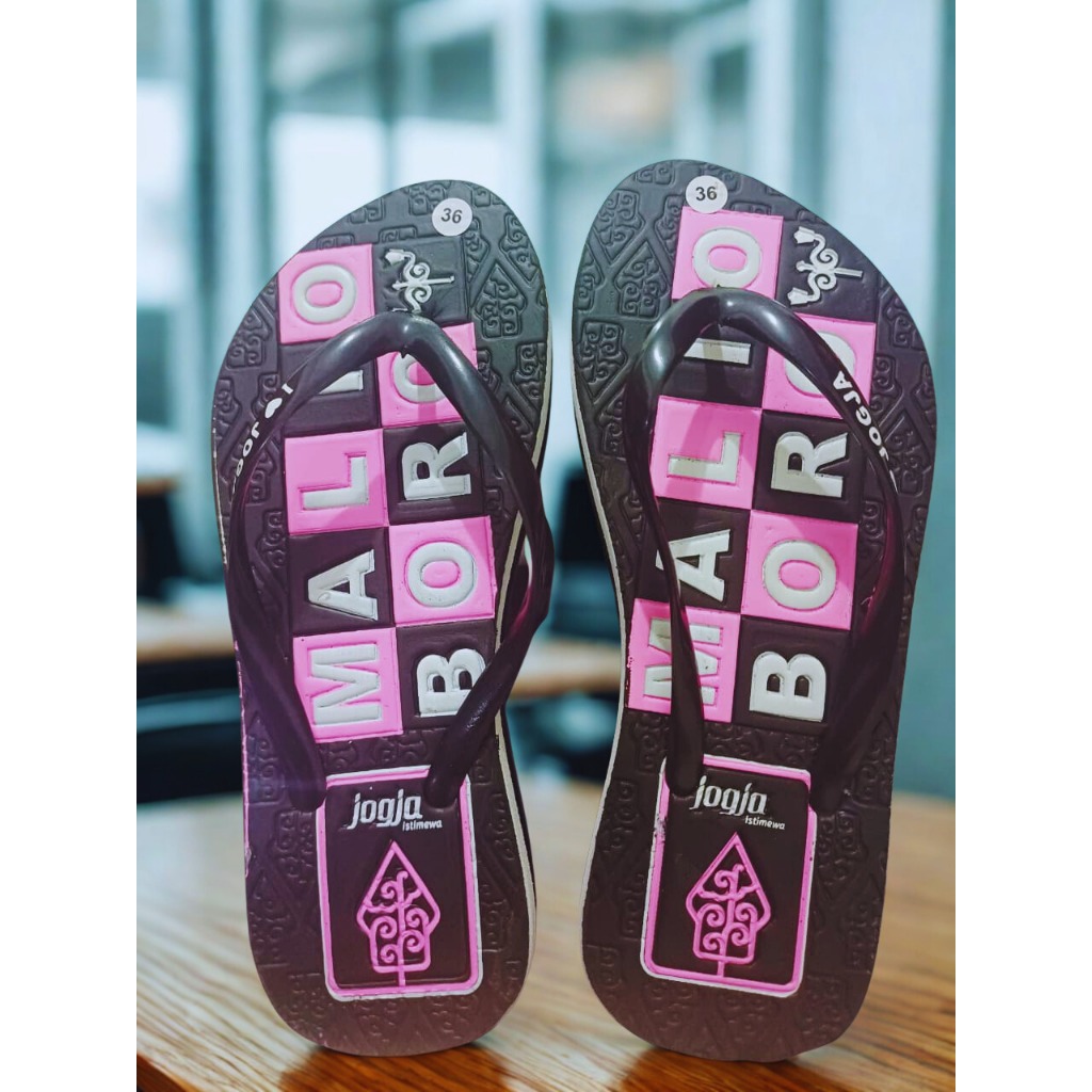 36 - 40 | Sandal Malioboro | Sandal Jepit Jogja Edisi "Malioboro" | Sandal Santai Wanita & Remaja | 