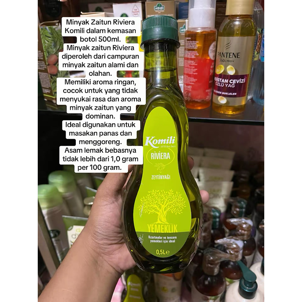 Minyak zaitun turki asli100% 0,5liter dan 250ml