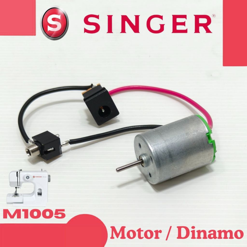 DINAMO MESIN JAHIT PORTABEL MINI M1005 / M 1005 | ORIGINAL SINGER
