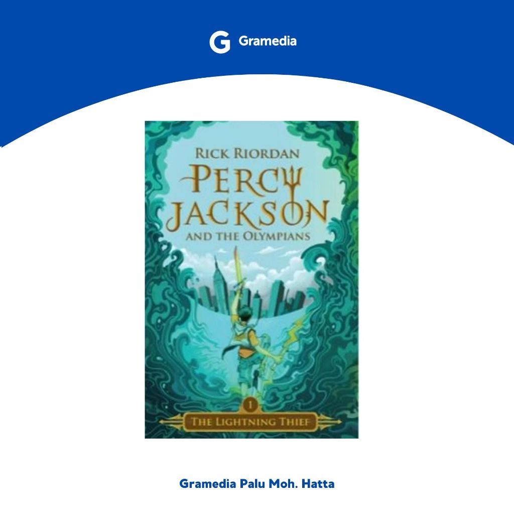 Gramedia Palu - Percy Jackson #1: The Lightning Thief