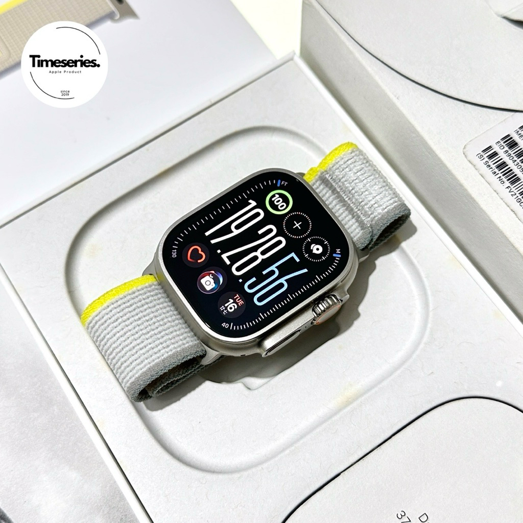 Ex iBox ID/A iWatch Ultra Gen 1 49mm Titanium Fullset Ori Mulus Like New