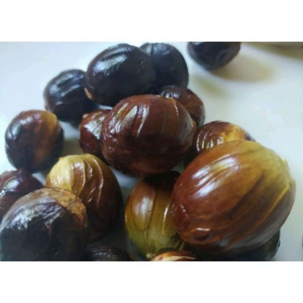 biji pala kering, pala utuh, tua kering 10biji