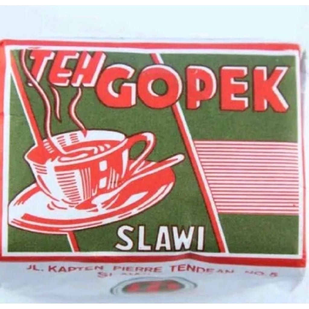 Teh gopek @ 40gr (1 slop isi 10 bungkus)
