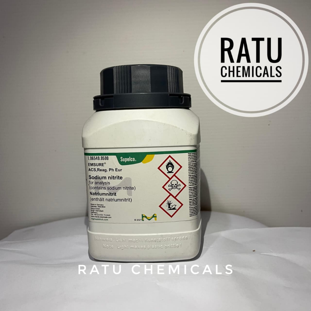 NATRIUM NITRIT 500GRAM MERCK 106549 / NATRIUM NITRIT PRO ANALIS