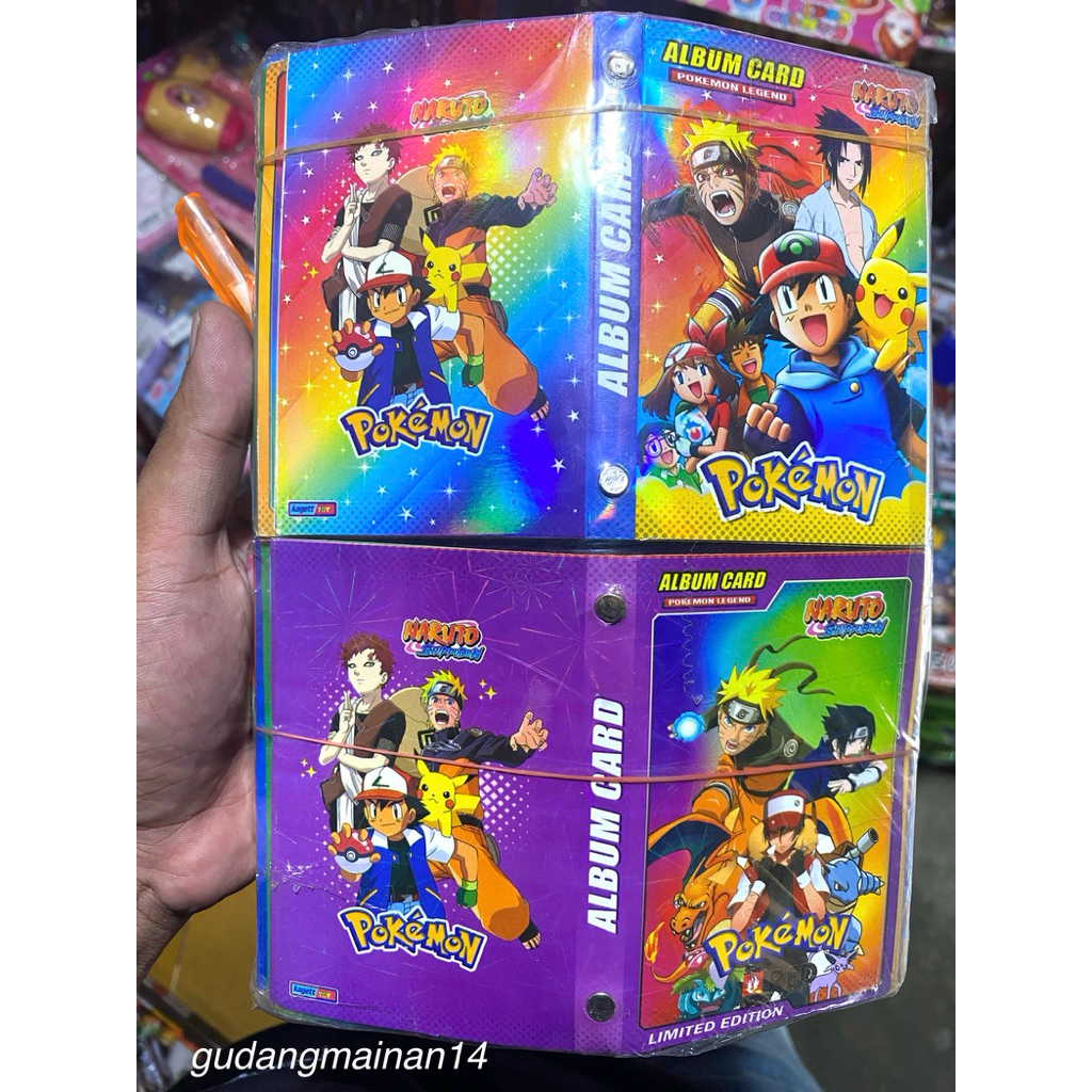 Album Penyimpanan Kartu Pokemon Naruto