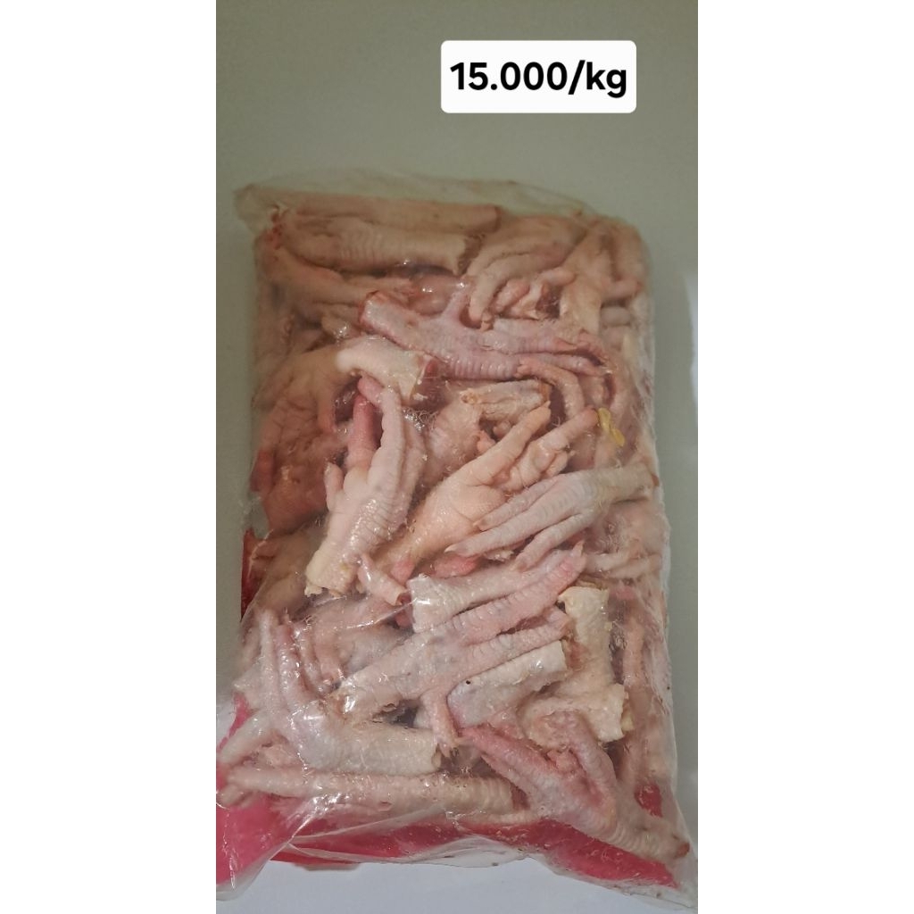 Ceker ayam CP mentah 1 kg