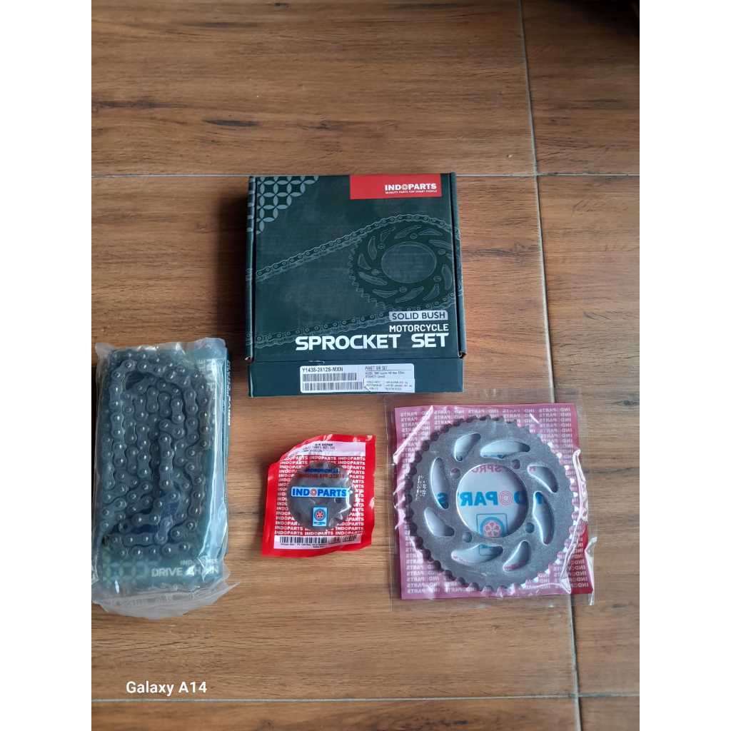 INDOPARTS Gear Paket Gear Set Jupiter MX New 135 Copling | Gir Paket Yamaha Jupiter MX New 135 2010