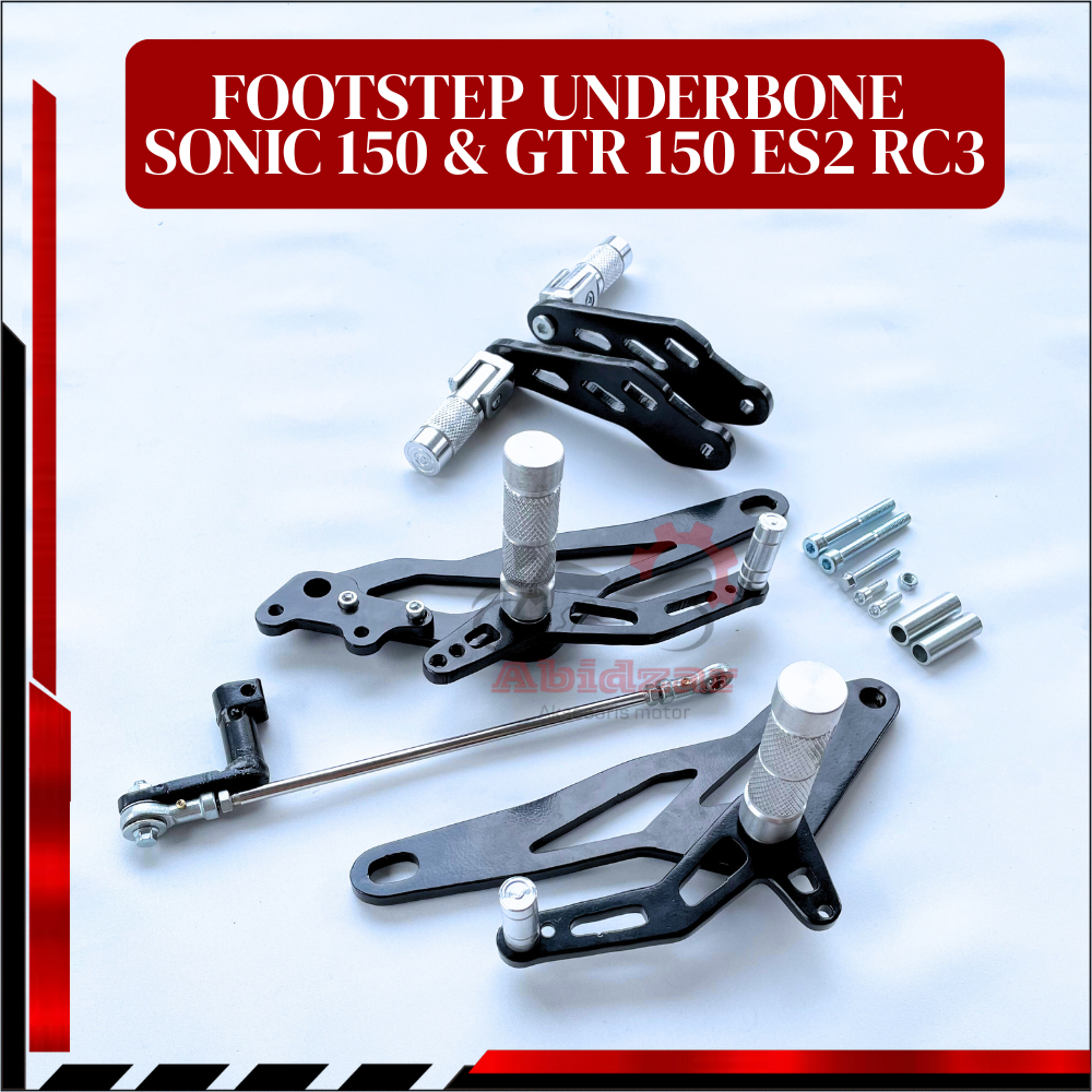 Underbone Sonic 150r / GTR 150 Bukan RCB ES2 RC3 Stick Pustep UB Honda Sonic Postep Sonic 150 R new