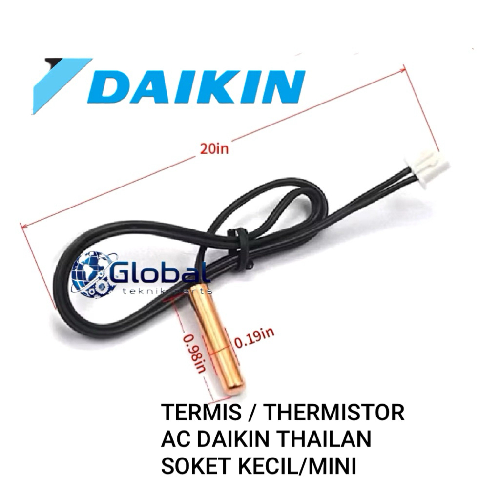 THERMISTOR TERMIS AC DAIKIN INVERTER THAILAND FTKC FTKQ FTC 15K ORIGINAL