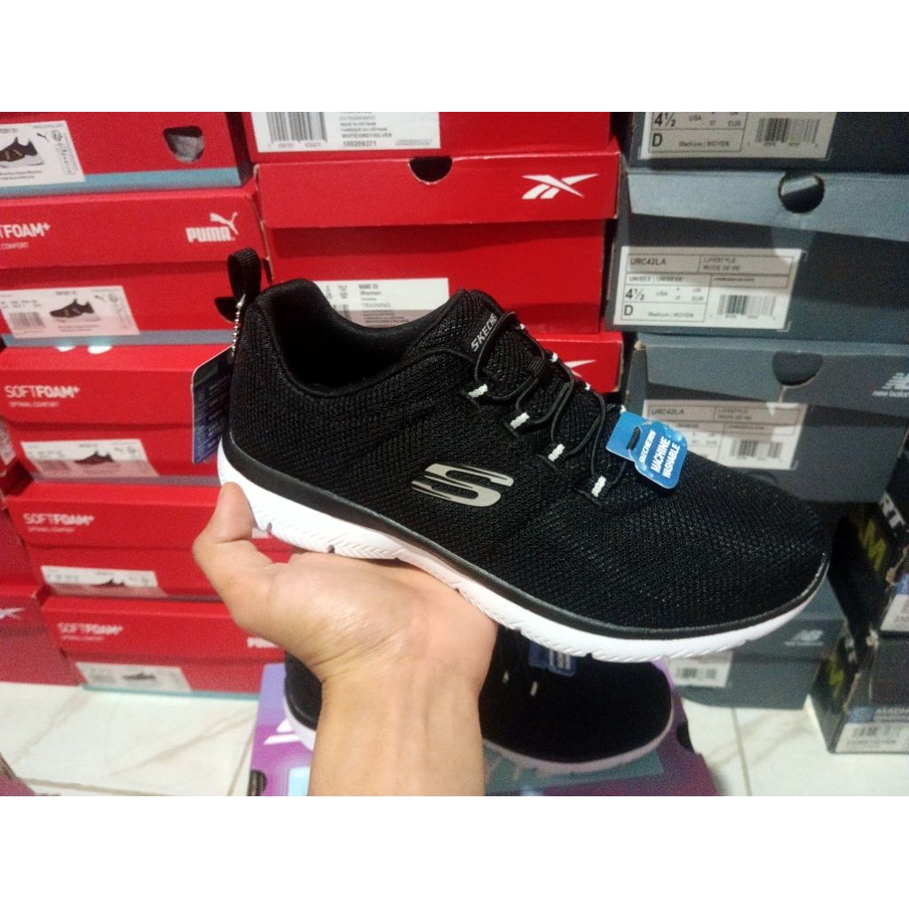 SEPATU SKECHERS SLIP ON WANITA ORIGINAL RESMI