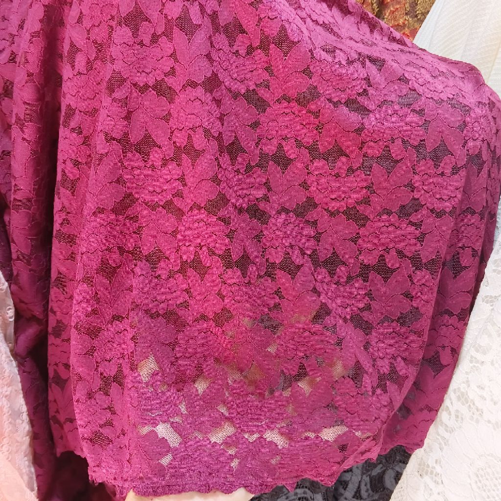 kain brokat street - Harga/0,5m - kain brokat motif - kain brokat tulang - bahan brokat kebaya mewah