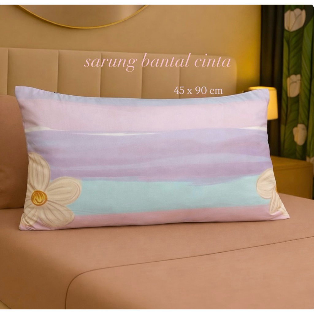Sarung Bantal Cinta Aesthetic Jumbo - Sarung Bantal Cinta Motif Karakter Termurah - Bantal Cinta Uku