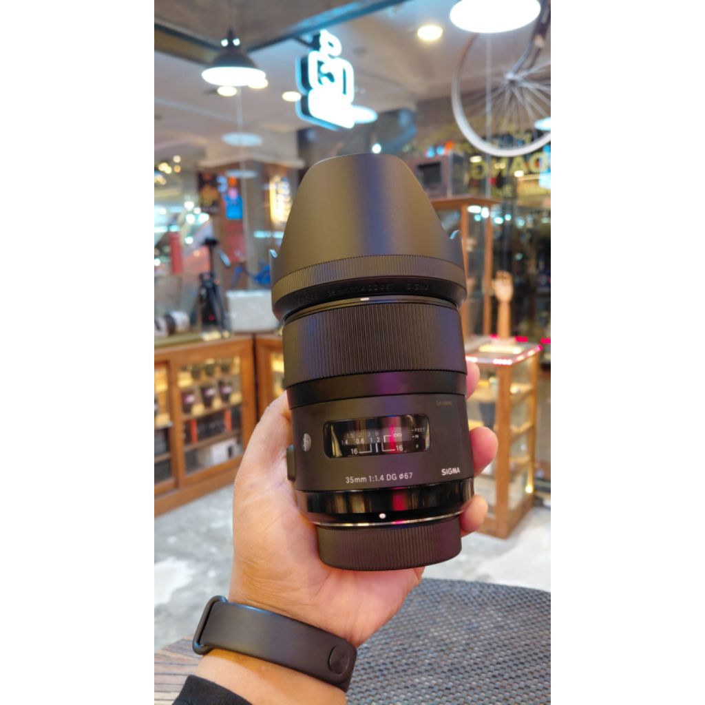 Sigma 35MM F1.4 DG For Nikon Mulus
