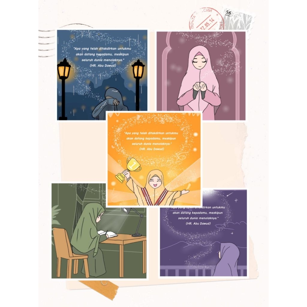 Stiker Quotes Islami