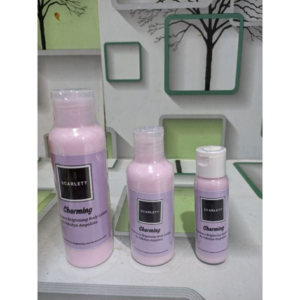[BPOM]||PROMO PAKET HEMAT BELI 2 LEbIH HEMAT||Scarlett Body Lotion Travel Size 60ml
