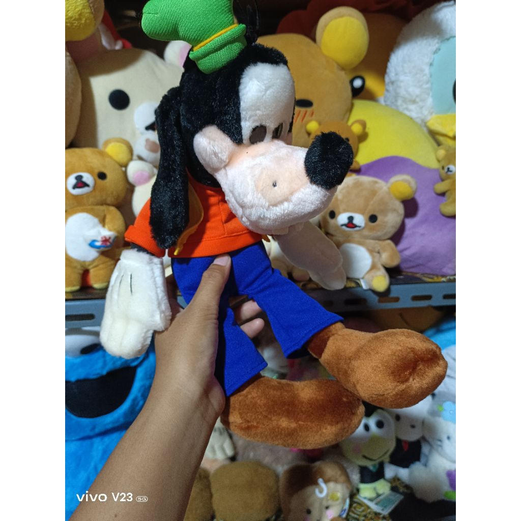 Boneka karakter Goofy vintage size 35cm original