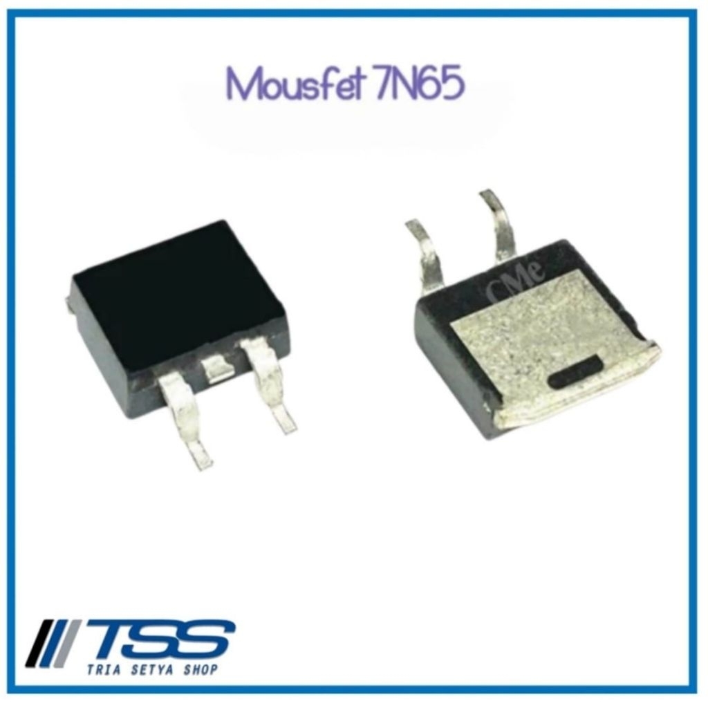 FET Mosfet SMD 7N65 N-Channel kualitas baik