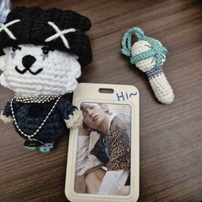 [CROCHET BY PRAU] Crochet Plushie: Ppulbatu | MOA Bong | Keychain | Bag Charm | Gantungan Kunci | Ta