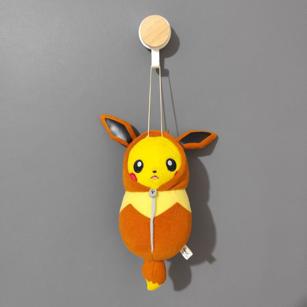 Boneka Pokemon Pikachu Nebukuro Eevee Banpresto