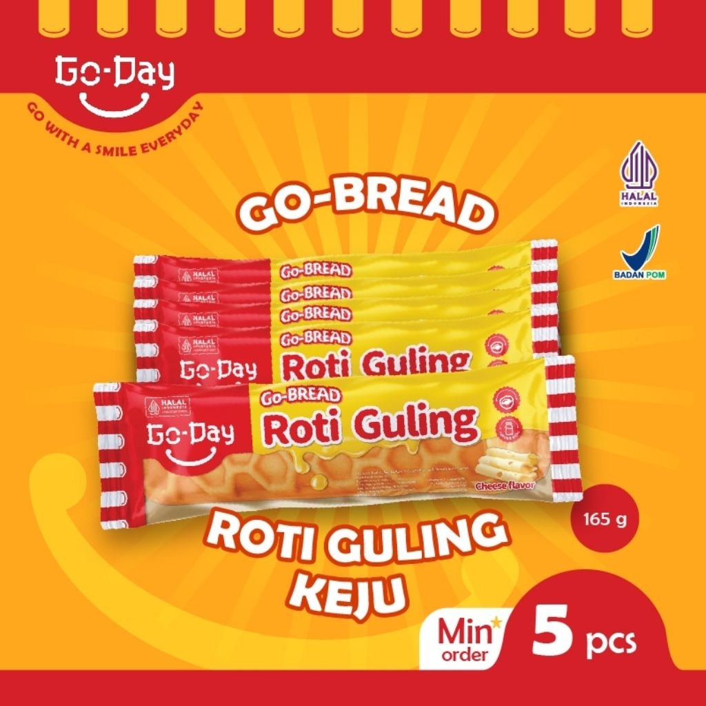Roti gulung keju