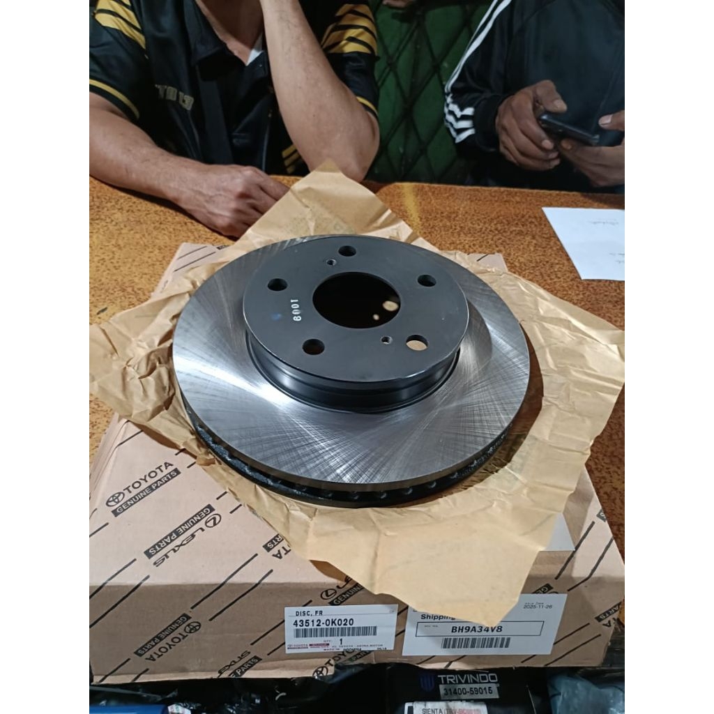 PIRINGAN REM DISC BRAKE INNOVA OLD BARONG 2005-2015 ORIGINAL