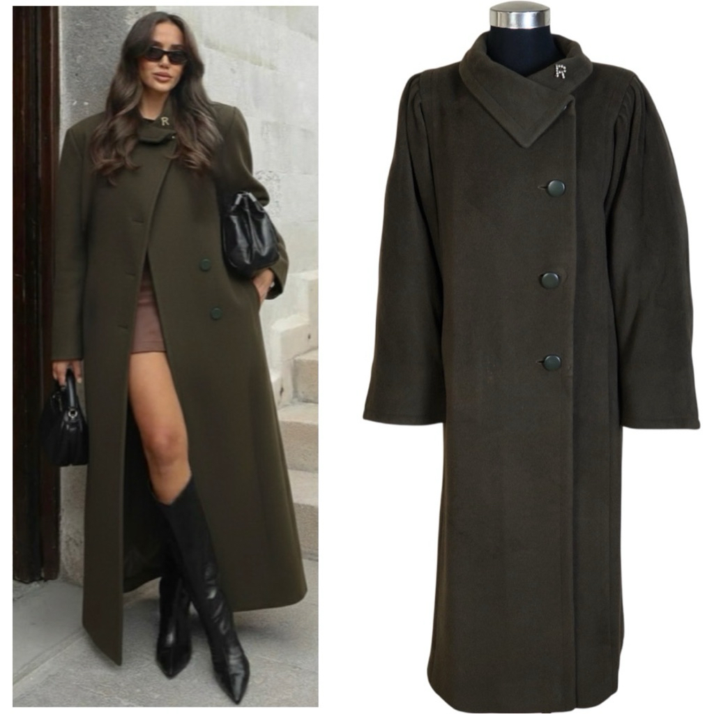 Women cashmere wool coat