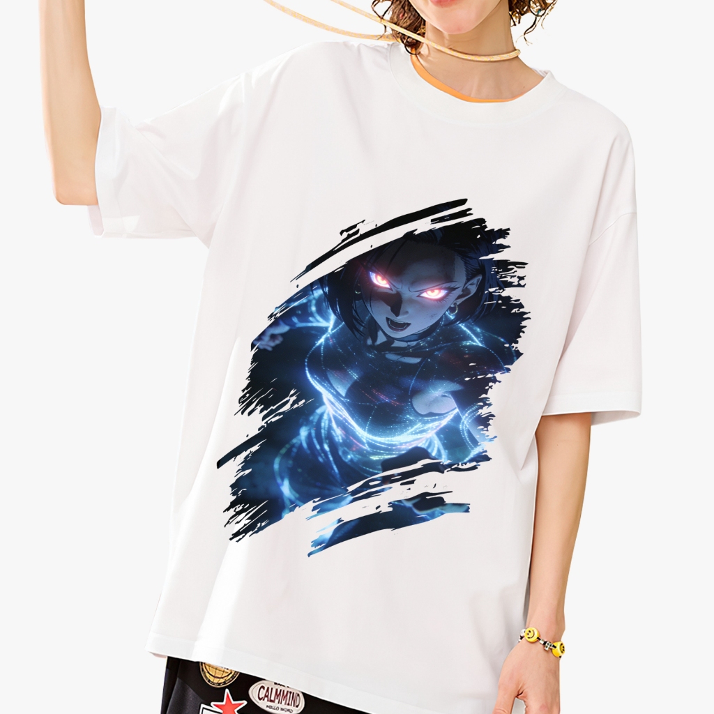 Koton Hinga Komportable, Plus Size T-shirt Slim Fit, Lokal Print Pilipinas, Trabaho Paaralan,kipas a