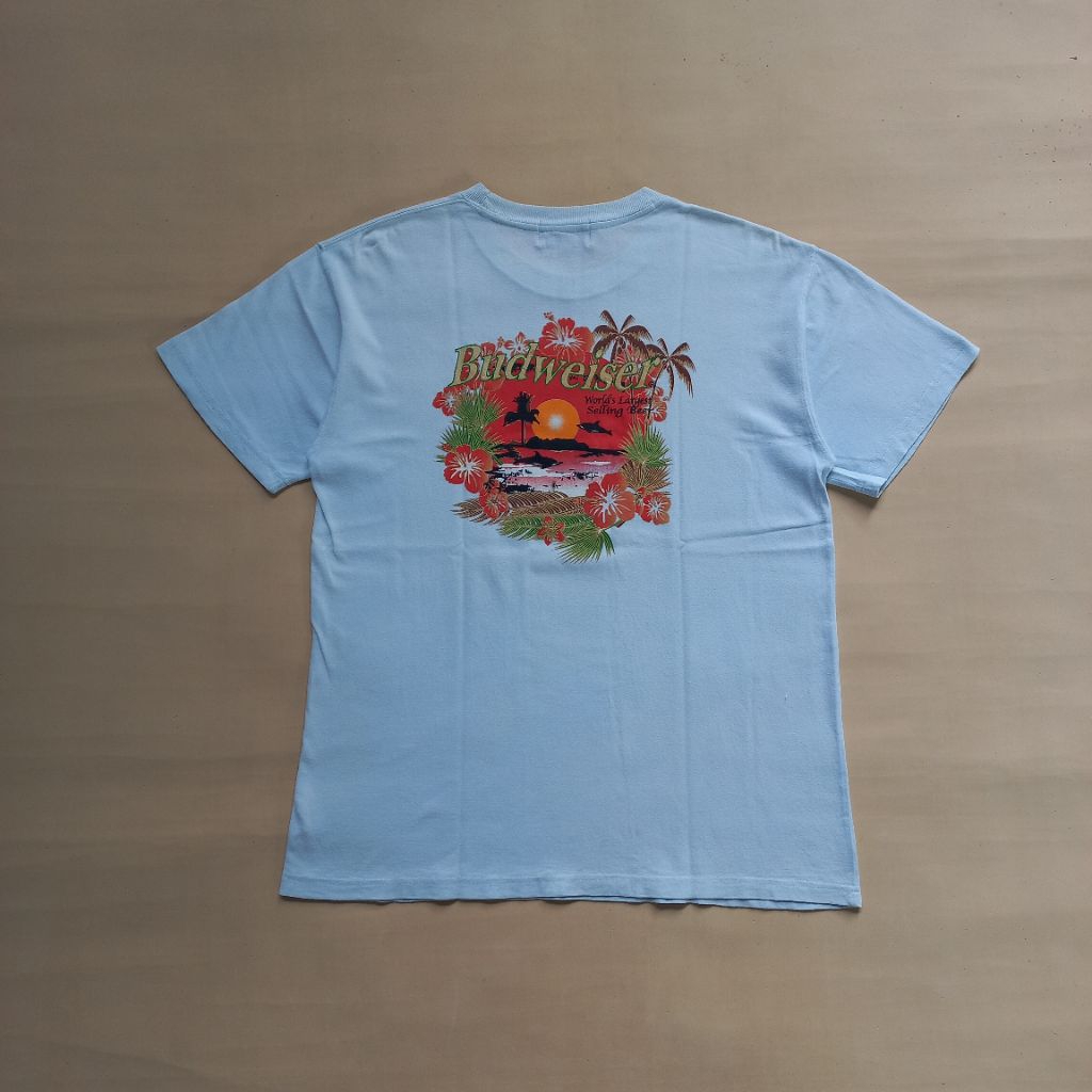 vtg Tshirt Kaos Budweiser