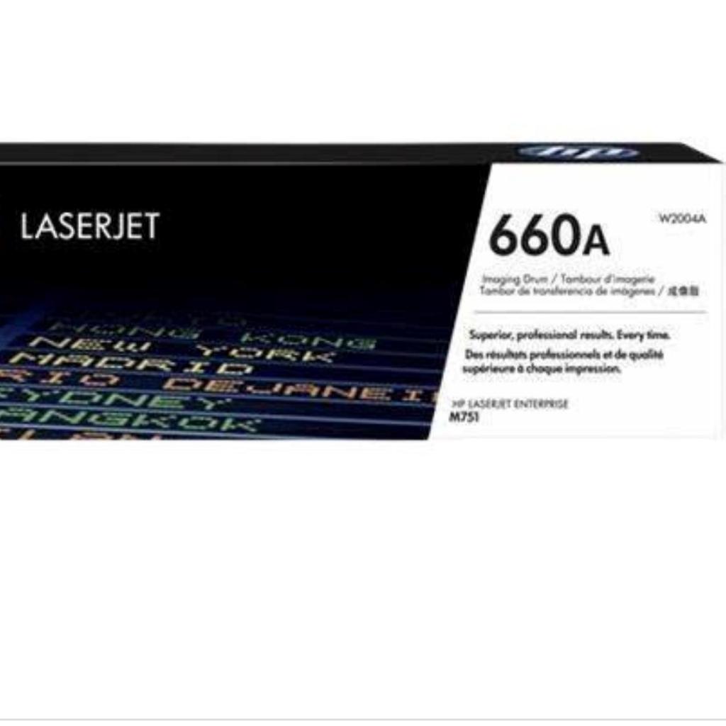 Toner Hp 660A Black Original Imaging Drum Laserjet Cartridge W2004A