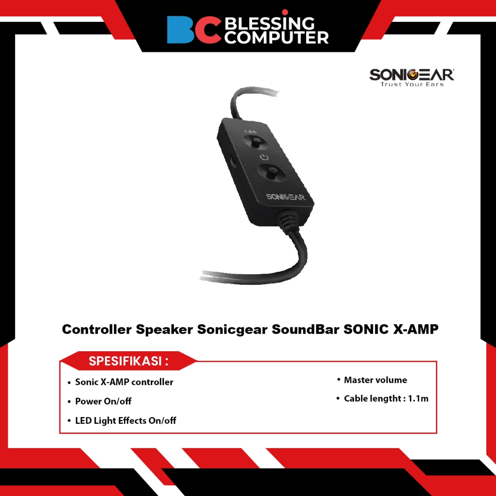 Controller Speaker Sonicgear SoundBar SONIC X-AMP