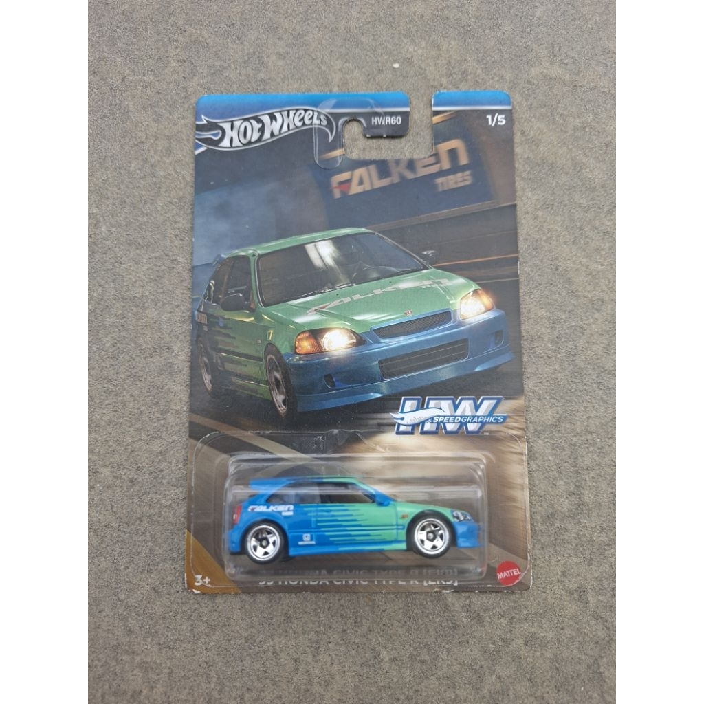 HOTWHEELS HONDA CIVIC TYPE R EK9