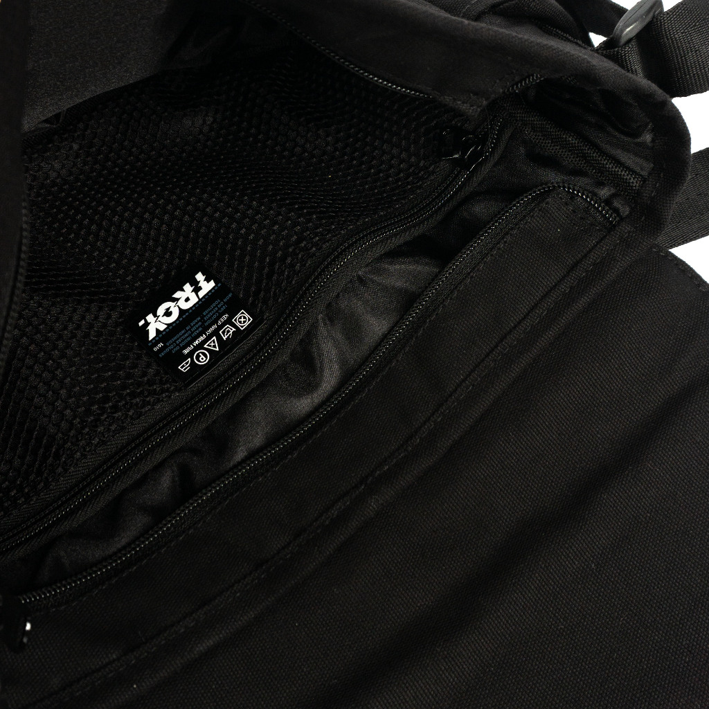 Troy Company Sling Bag Messenger Bag Way Thund - Tas Selempang Hitam SBD 3424
