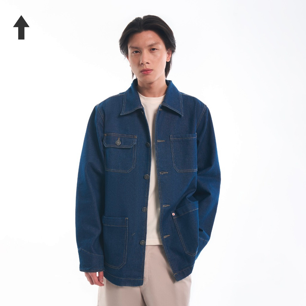 M231 Shift Jaket Denim Pria 0998