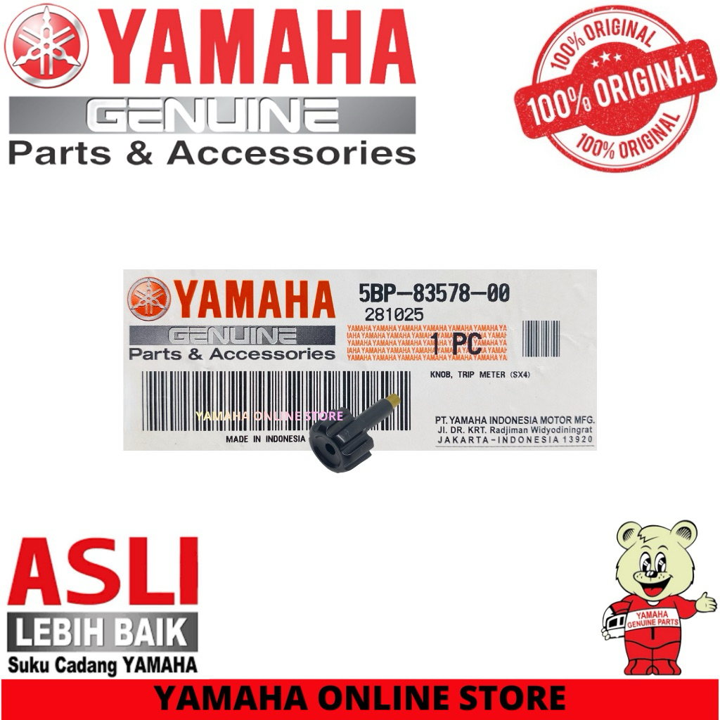 5BP-83578-00 5BP-8356M-00 | KNOB TRIP SPEEDOMETER SCORPIO RX KING ORIGINAL