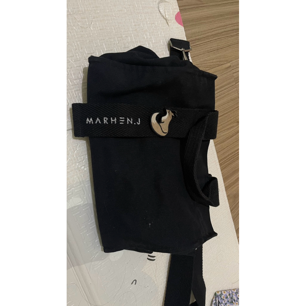 PRELOVED MARHEN J RICO ALL BLACK FREE WAPPEN ORI AUTHENTIC