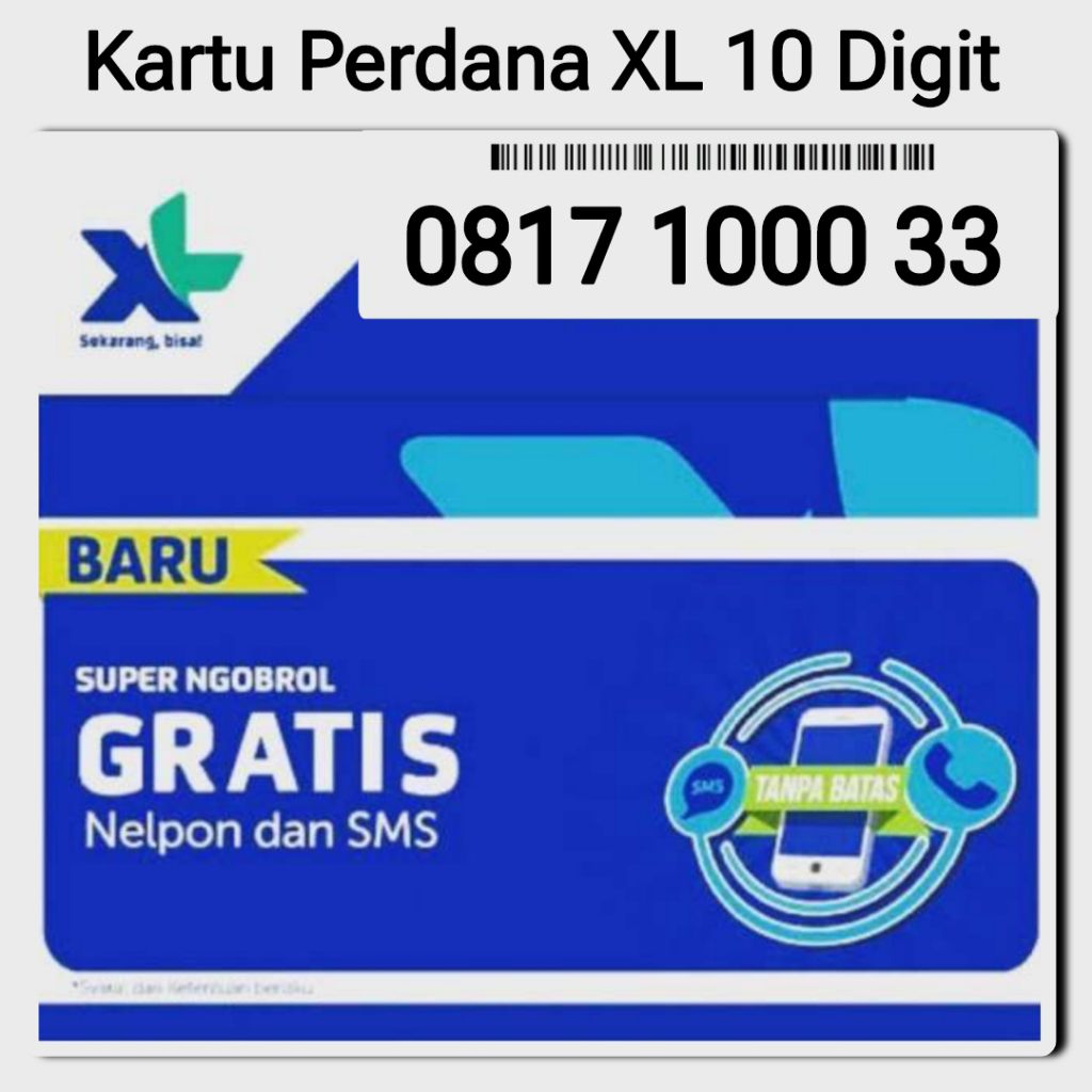 Nomor Cantik XL Axiata Kartu Perdana 5G Murah