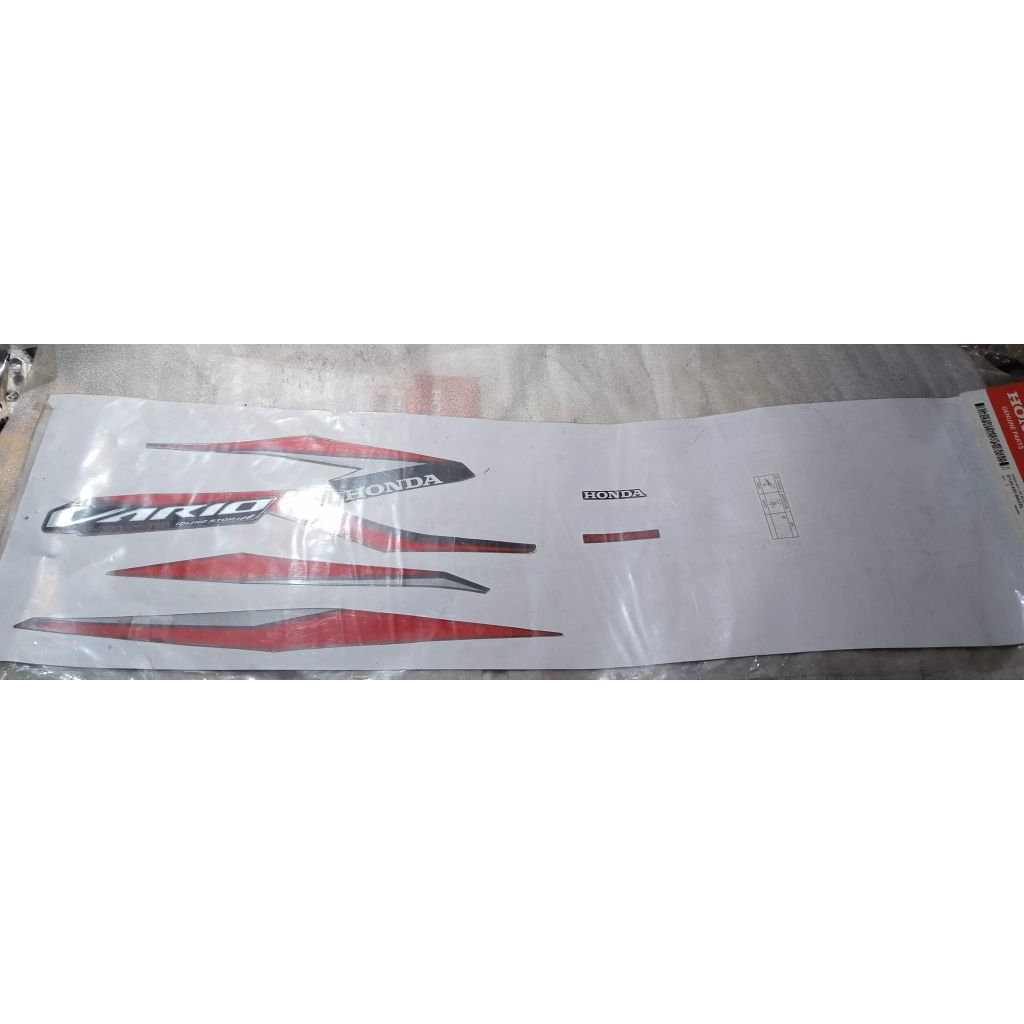871x0 k60 b60 zdl original AHM Astra Honda motor HGP genuine part NOS striping stripping stiker Stic