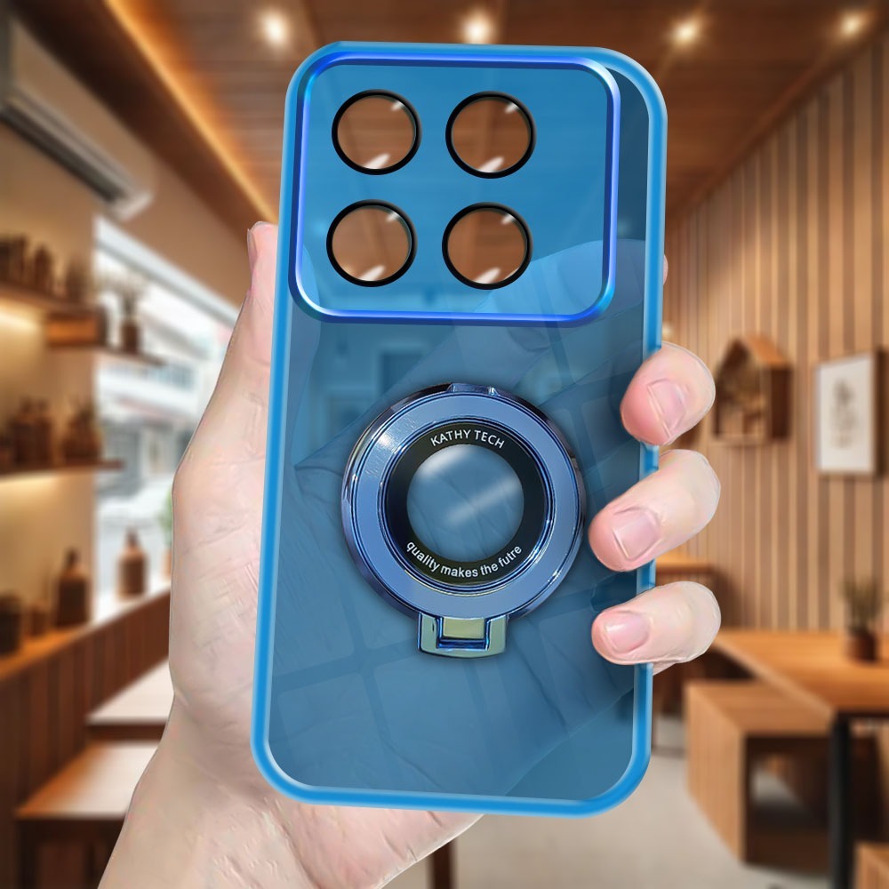 Case TPU Tebal Transparan For Infinix GT 20 Pro Wireless Charger Standing Holder